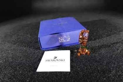 Swarovski Crystal Giraffe Figurine