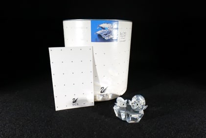 Swarovski Crystal Save Me Seals Figurine