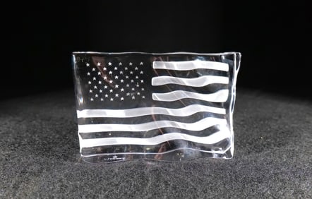Lenox Crystal Flag