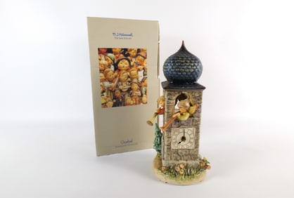 Hummel Goebel Call to Worship Clock/Figurine