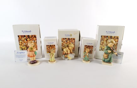 Lot of 5 Hummel Angel Figurines