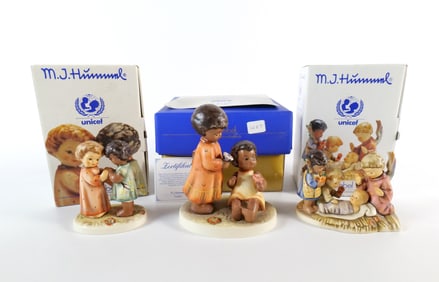 Lot of 3 Hummel UNICEF Figurines