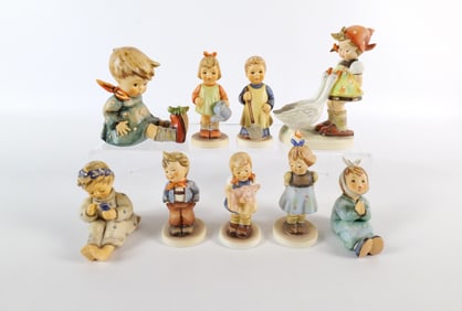 Lot of 9 Hummel Figurines