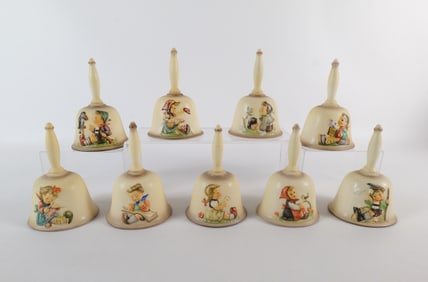 Lot of 9 Hummel Annual Bells