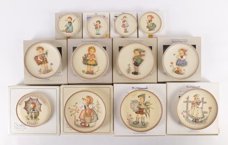 Lot of 12 Hummel Collector Plates