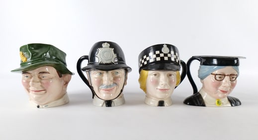 Lot of 4 Mason's Ironstone Good Companion Jugs