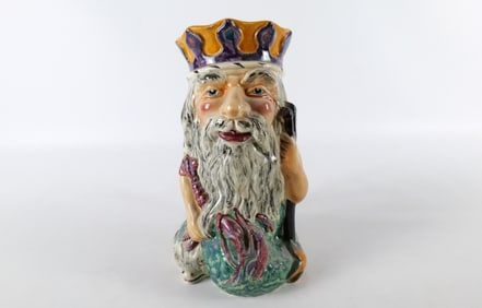 Staffordshire Shorter & Son Father Neptune Character Jug