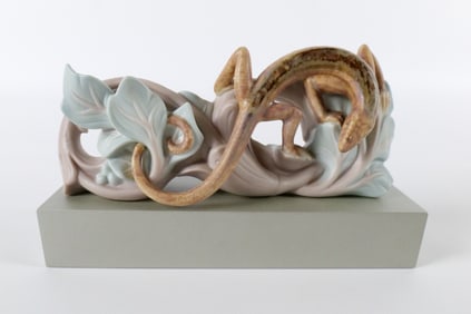 Lladro Lizard Figurine