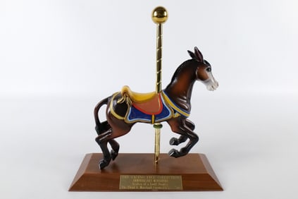 Floyd L. Moreland Carousel Donkey