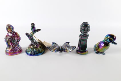 Lot of Fenton and Summit Carnival Glass