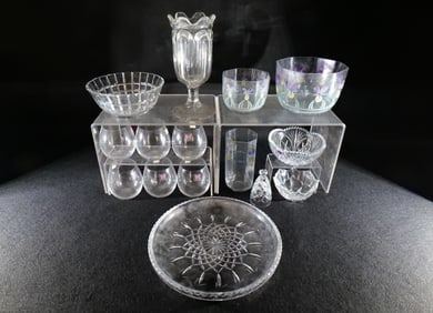 Group Lot of Glassware and Crystal