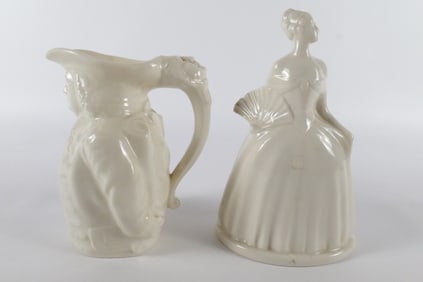 Lot of 2 Green Marked Lenox Items