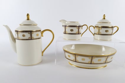 Lot of Lenox Trovatore Serving Pieces