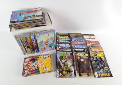 Lot of Mixed Letter "P" Comics