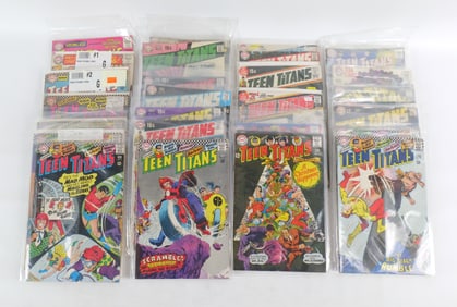 Lot of DC Original Teen Titans Comics