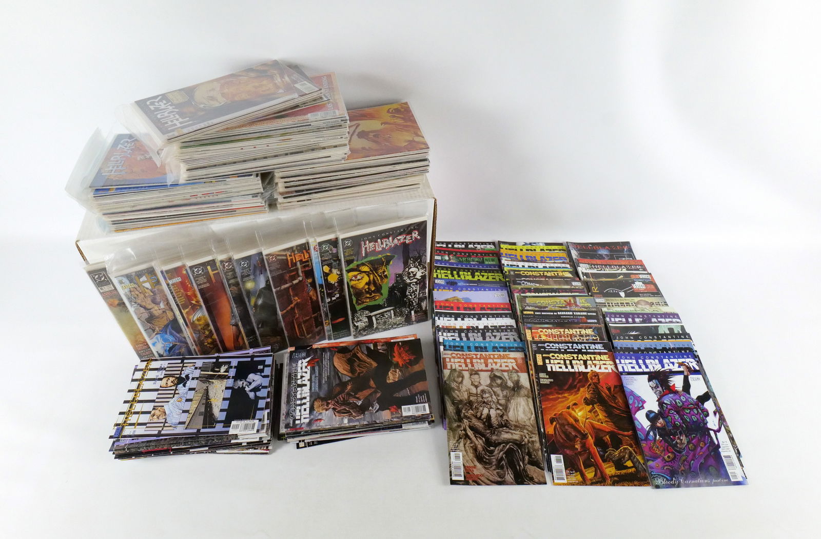 Long Box of Hell blazer Comics (1 of 14)