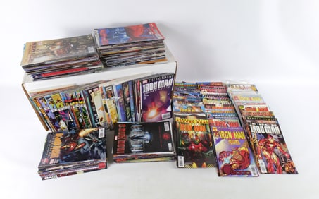 Long Box of Invincible Iron Man Comics