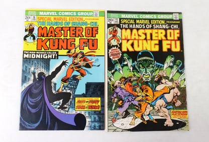 Special Marvel Edition Master of Kung Fu #15 & #16