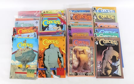 Lot of Concrete Comics by Dark Horse