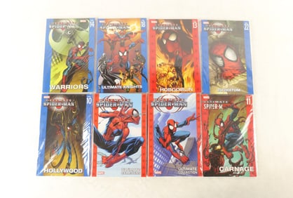 Lot of Ultimate Spider-Man Trade Paperbacks