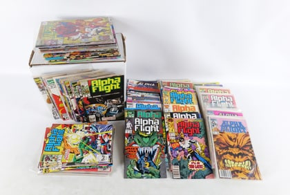 Lot of Alpha Flight Comics