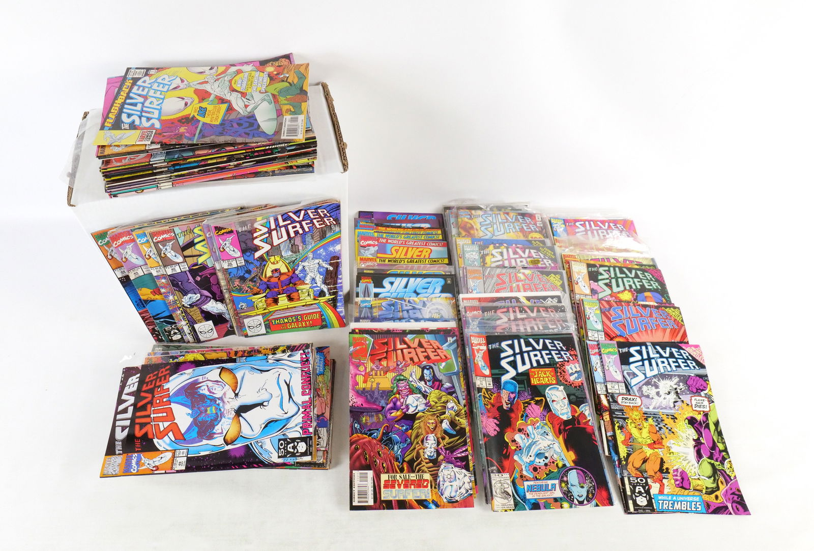 Lot of Silver Surfer Comics (1 of 8)