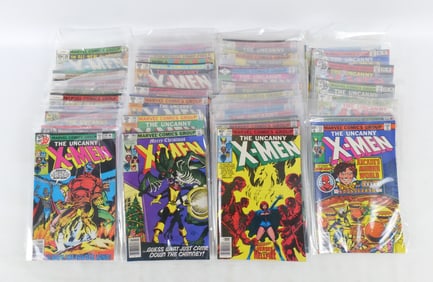 Lot of John Byrne's X-Men Run Comics