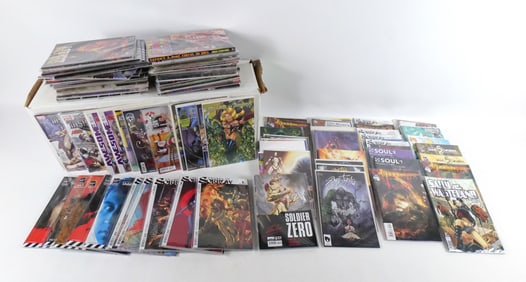 Long Box of Mixed Comics