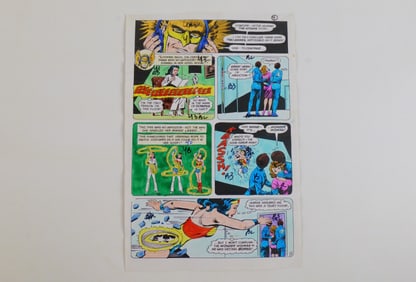 Wonder Woman #221 Original Comic Art