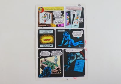 Wonder Woman #221 Original Comic Art
