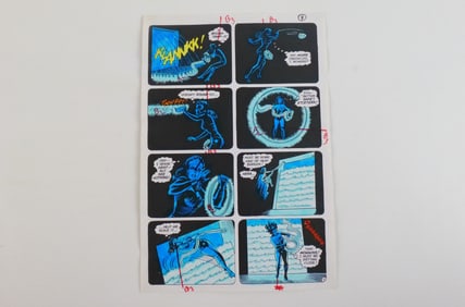 Wonder Woman #221 Original Comic Art