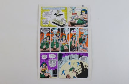 Wonder Woman #221 Original Comic Art