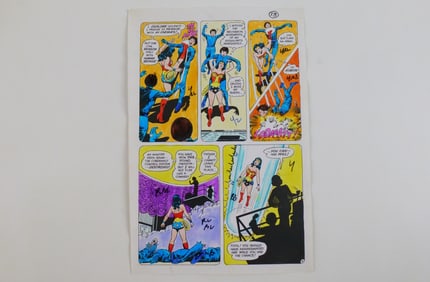 Wonder Woman #221 Original Comic Art