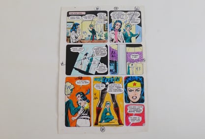 Wonder Woman #221 Original Comic Art