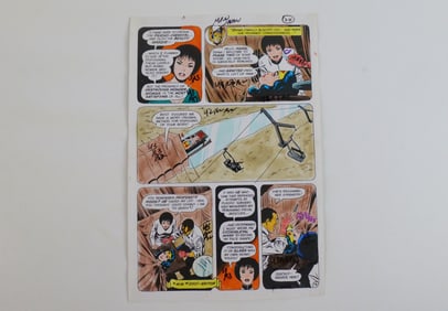 Wonder Woman #221 Original Comic Art