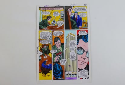 Metropolitan Superman #458 Original Comic Art