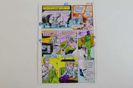 Metropolitan Superman #458 Original Comic Art