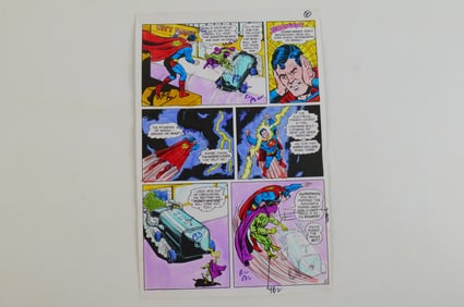 Metropolitan Superman #458 Original Comic Art