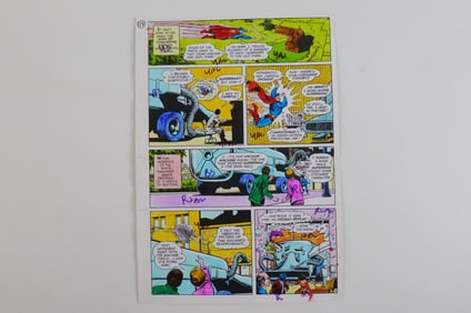 Metropolitan Superman #458 Original Comic Art
