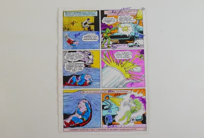 Metropolitan Superman #458 Original Comic Art