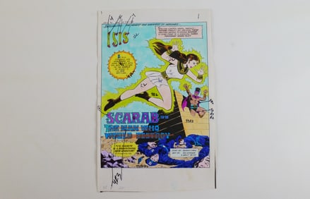 Isis #1 Original Comic Art