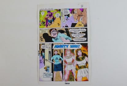 Isis #1 Original Comic Art