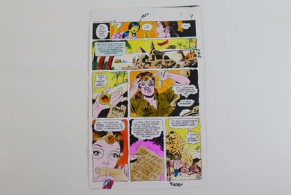 Isis #1 Original Comic Art
