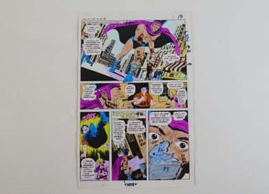 Isis #1 Original Comic Art