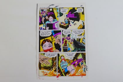 Isis #1 Original Comic Art