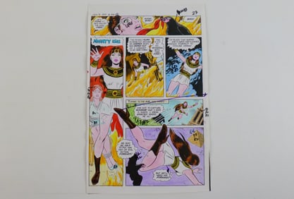Isis #1 Original Comic Art