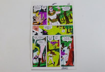 Isis #1 Original Comic Art