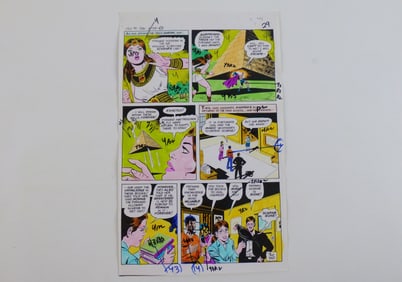 Isis #1 Original Comic Art