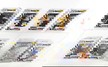 Lot of 8 Funko Marvel Avengers Pops