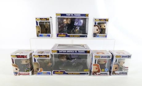 Lot of Mixed Funko Avengers Pops